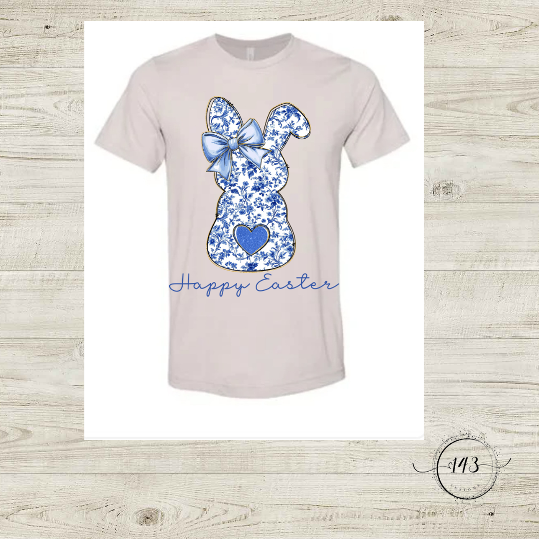 Blue Vintage Bunny