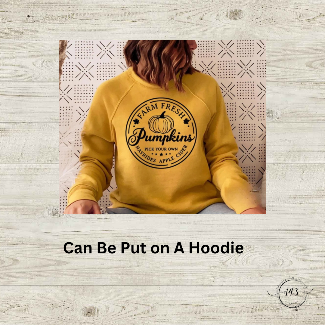 Farm Fresh Pumpkins Hoodie