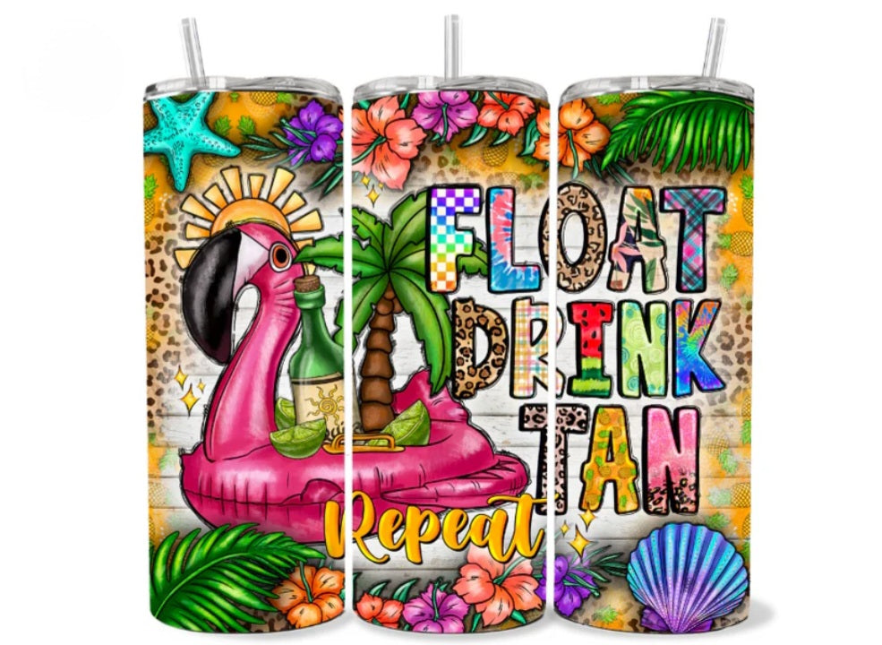 Float, drink, tan
