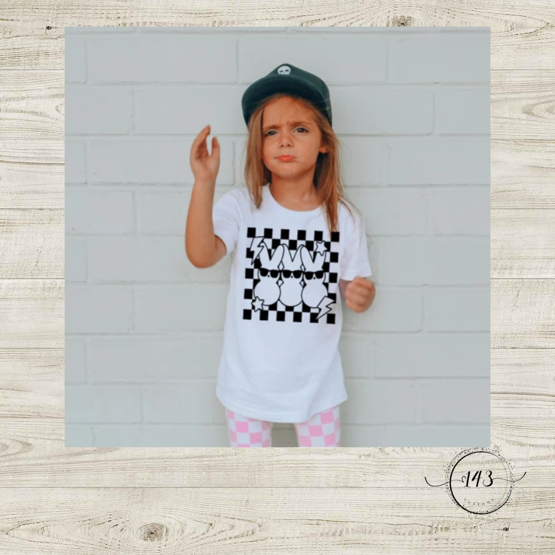 Kids Checkered Bunnie