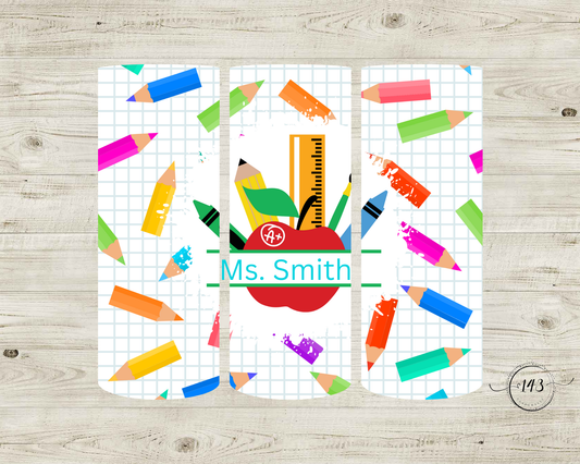 Pencil with name