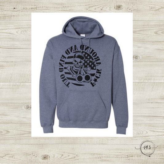 F Around and Find Out Skull Hoodie