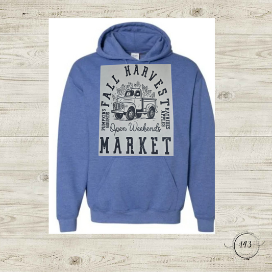 Fall Harvest Truck Hoodie