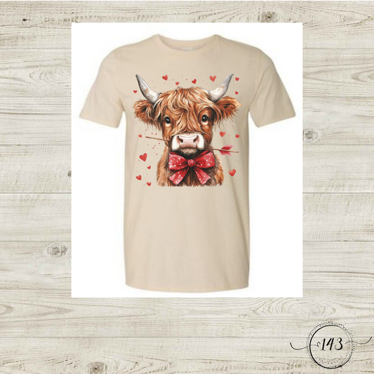 Cow with Hearts