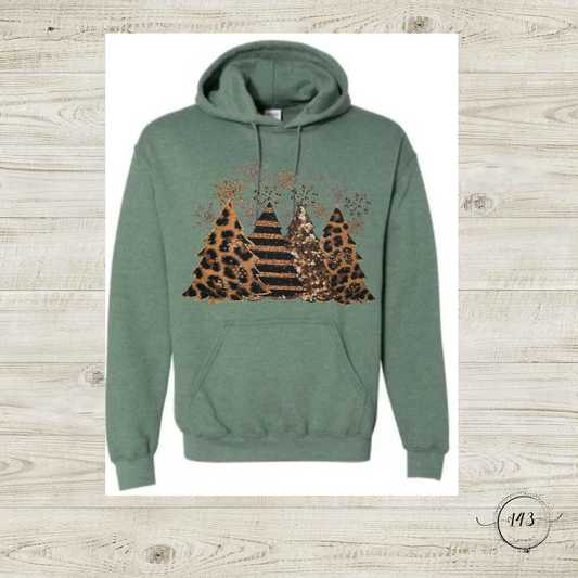 Christmas Gold Tress Hoodie