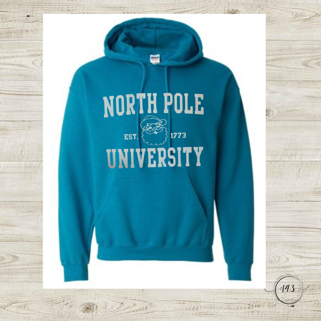 North Pole University Hoodie