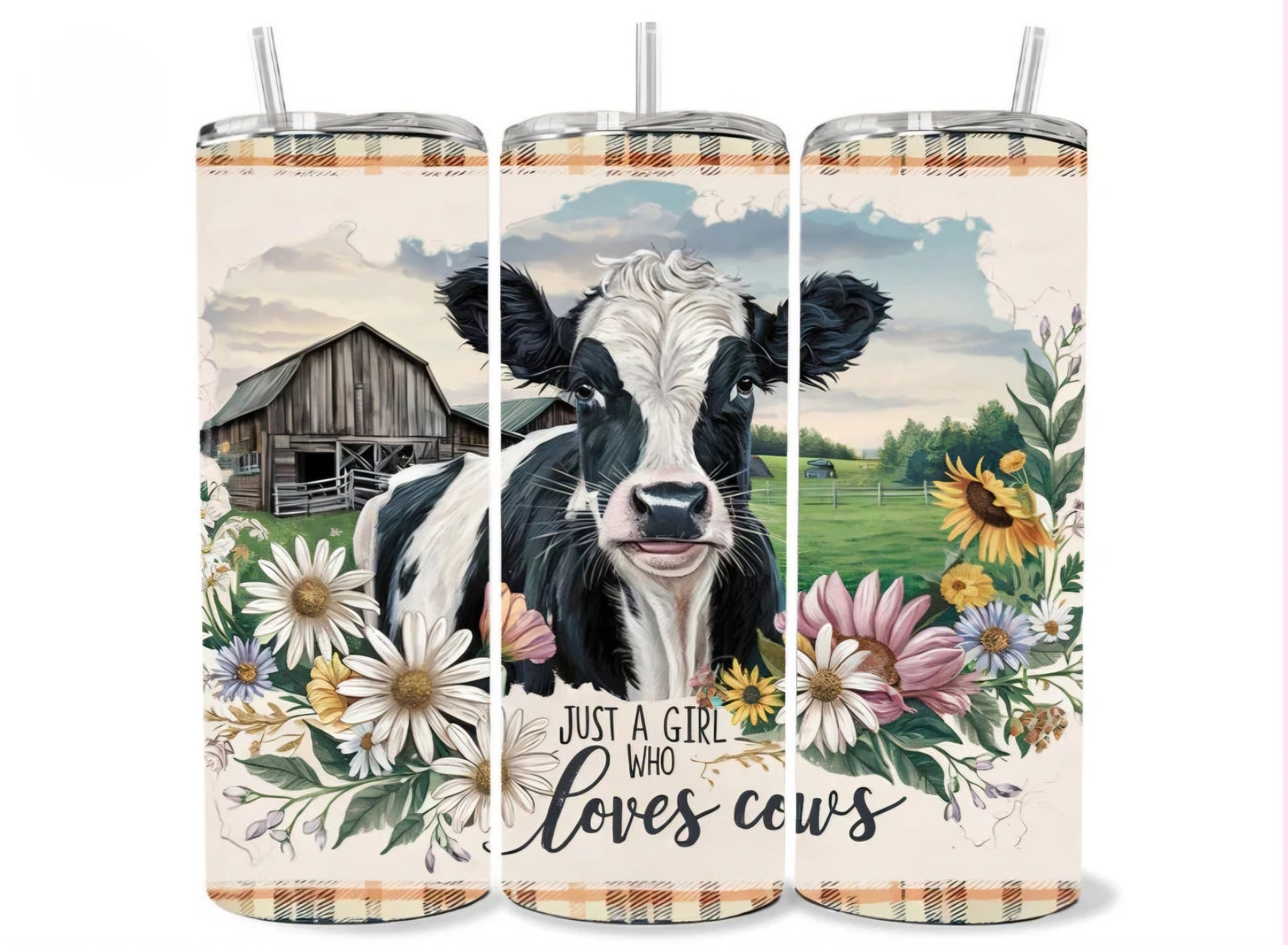 Just a girl who loves cows