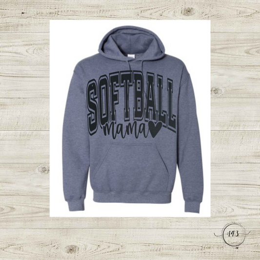 Softball Mama Hoodie