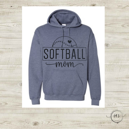 Softball Mom Hoodie