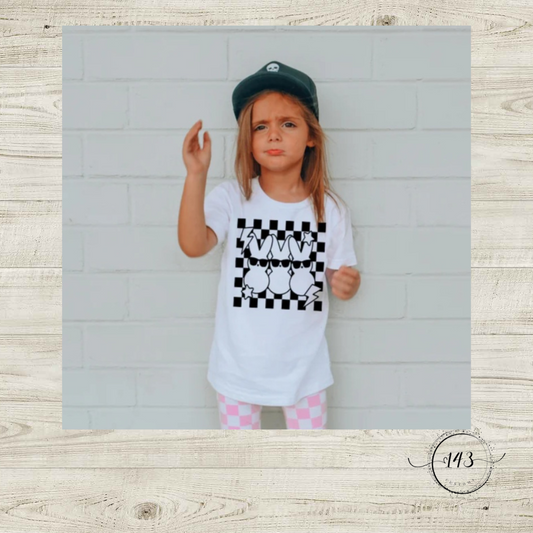 Kids Checkered Bunnie